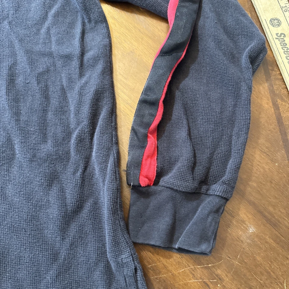 男式 Polo 运动海龟颈部保暖长袖艺术挑战 L 码罕见 — 第 2/4 张图片