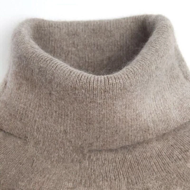 Plus size cashmere turtleneck clearance