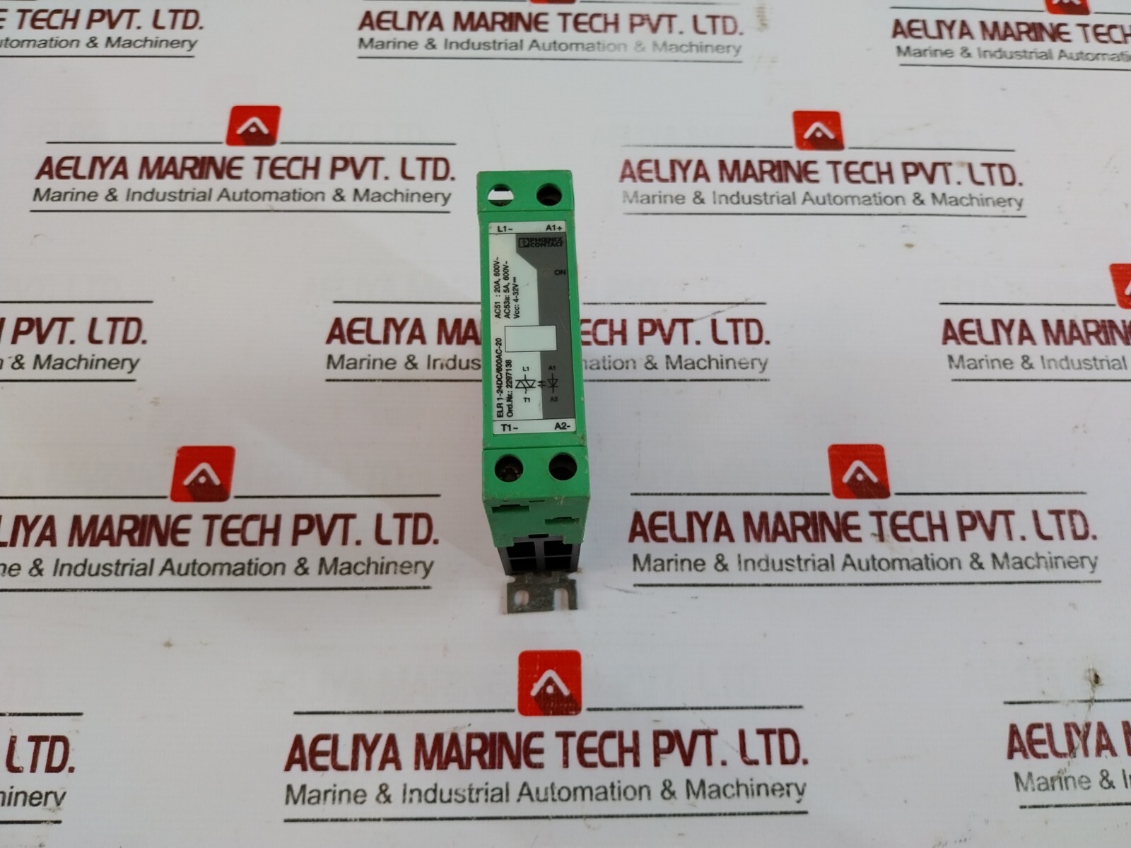 PHOENIX CONTACT ELR 1-24DC/600AC-20 Solid State Contactor 20A 600V