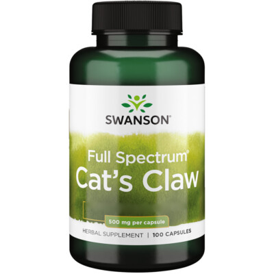 Swanson, Full Spectrum Cats Claw, 500mg, 100 Kapseln - Blitzversand