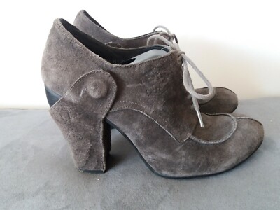 Gr.39 Paolo Conte  Damen Schuhe Schtiefeletten Echtleder Italien