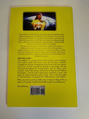 Living Bread : A Concise Record of the Eucharist Signed by Tony Bellizzi Plus 3 - Picture 7 of 21