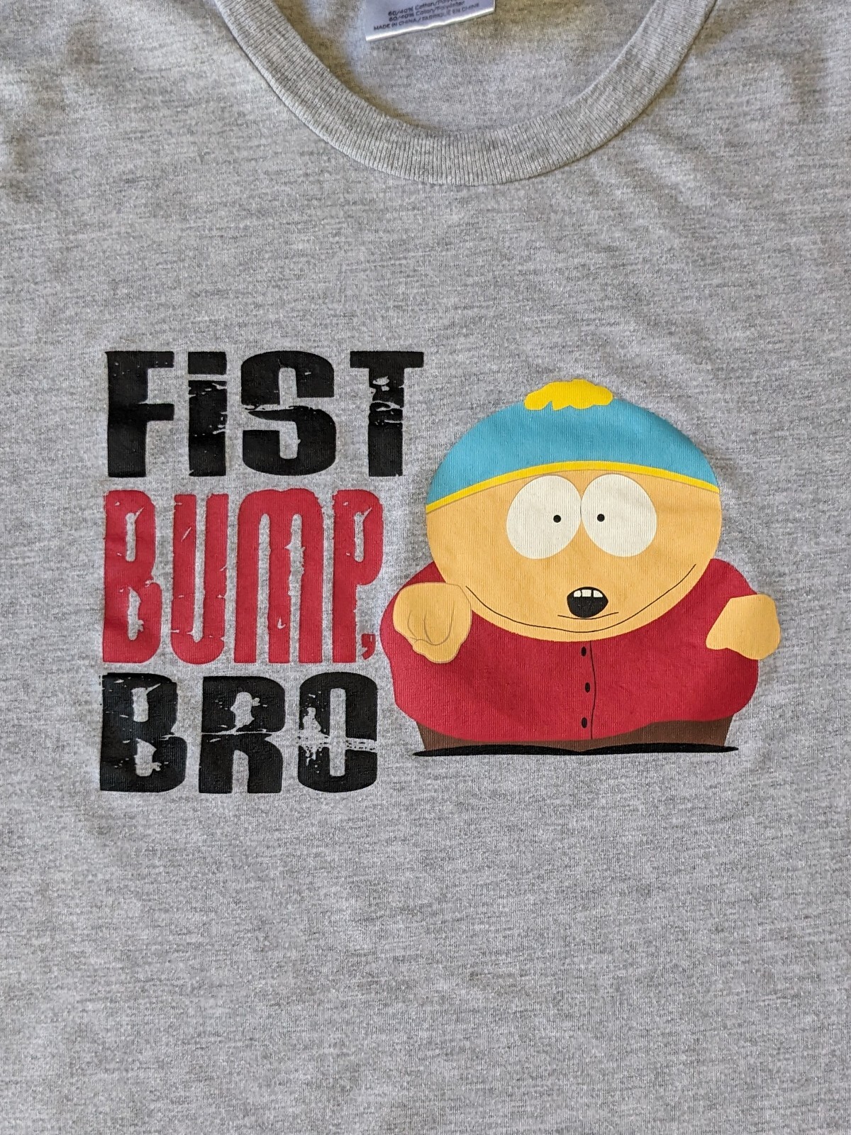 South Park Eric Cartman Fist Bump Bro t-shirt - SIZE L - Gem