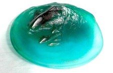 Belle Et Rare Coupe Aux Poissons Par Amalric Walter, Era Daum Galle Argy 1920