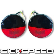 Blackred Vintage Taillight Kit For Sickspeed Rear Finish Panel Conversion