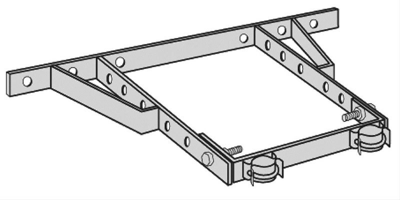 HB25AG Genuine ROHN 0 - 15 House Bracket Assembly - Adjustable - New!!! OEM. Available Now for $230.00