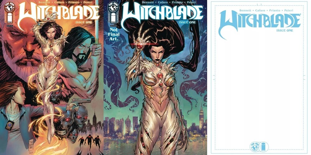 アメコミ WITCHBLADE  シリーズ1 WITCHBLADE #1 (MARC SILVESTRI 1:25 RATIO VIRGIN VARIANT