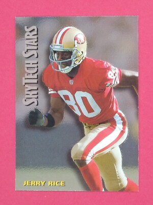 1994 SkyBox Premium Jerry Rice SkyTech Stars #ST25 San Francisco 49ers