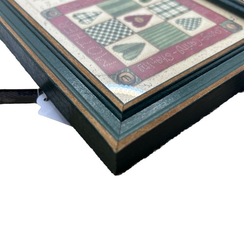 Framed Art, "MOTHER'S QUILT" By Artist: Linda Spivey. Print Is 8.25”x6.5” - Picture 4 of 4