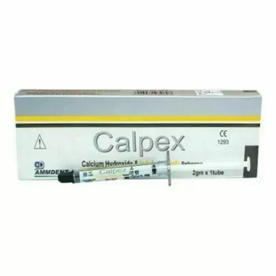 Ammdent Calpex Calcium Hydroxide with Iodoform Radiopaque Paste  'S