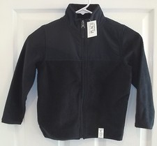 Boys CHILDRENS PLACE BLUE Sweatshirt JACKET size 4 XS NWT Full Zip Fleece