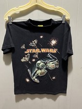 Official Star Wars Boys Youth Shirt No Sz Tag Black