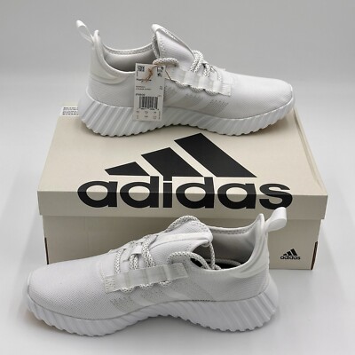 ADIDAS Women KAPTIR FLOW White Running Shoe Sneakers Workout Size 11 Authentic