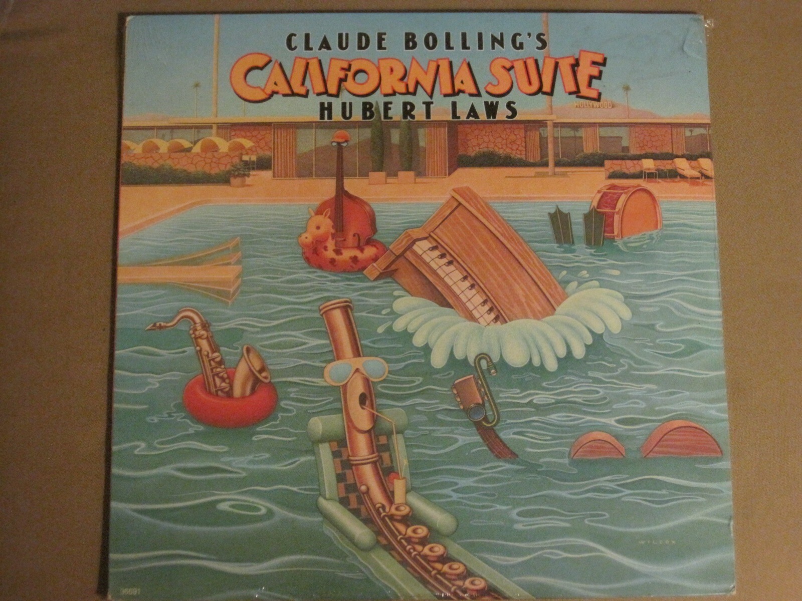 CLAUDE BOLLING / HUBERT LAWS CALIFORNIA SUITE LP '80 CBS FM 36691 JAZZ SEALED!