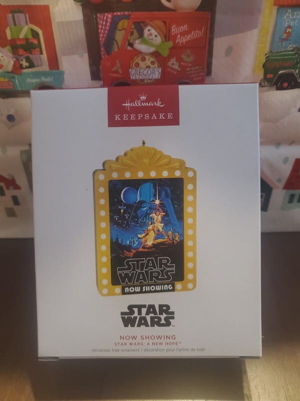 2023 Hallmark Keepsake Star Wars: A New Hope™ Now Showing Ornament With Light