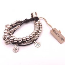 ⭐ Uno De 50 Armband Band Armreif Perle Halskette Collier Kette Silber f. 37 ⭐