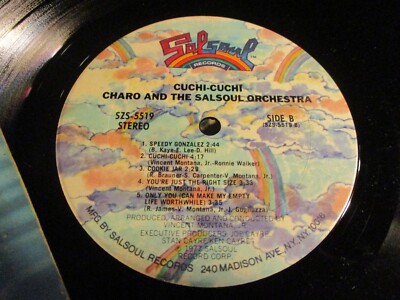 1977 CHARO & SALSOUL ORCHESTRA Cuchi-Cuchi LP Salsoul SZS 5519