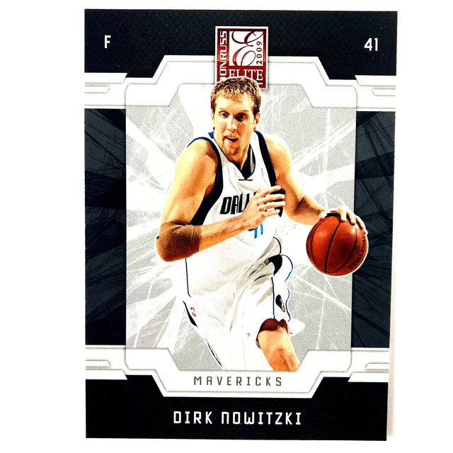 Dirk Nowitzki 2009-10 Donruss Elite Card #20 NBA Dallas Mavericks