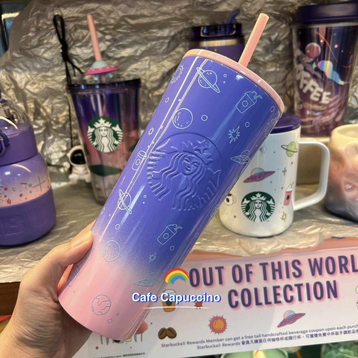 Starbucks 2024 HK Summer Outer Space 24oz SS Tumbler