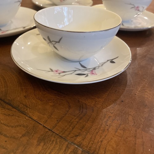 Vintage Teacup And Saucer, Cherry Blossom 1067 Japan - Picture 4 of 5