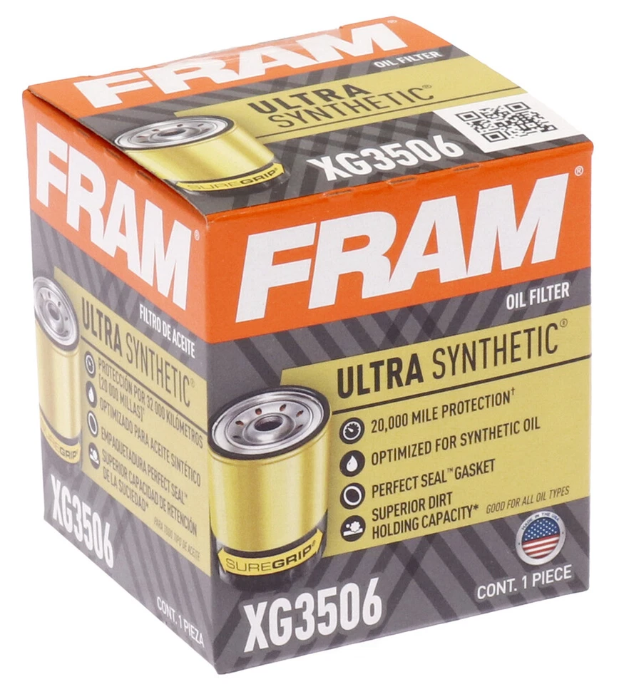 Filtro de aceite de motor compatible con Shelby Serie 1 FRAM ULTRA 1999-2000 Foto 2 de 4