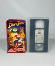 Lot of 2 VHS Disney's Duck Tales Raiders Of The Lost Harp And Space Invaders