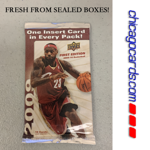 2009-10 UD 1st Edition Pack Look4 Steph Curry RC Jordan LeBron Kobe Bryant Gold - Picture 1 of 12