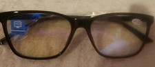 Reading Gaming Anti Blue Light Block Eyewear Computer Glasses 1.25 Black