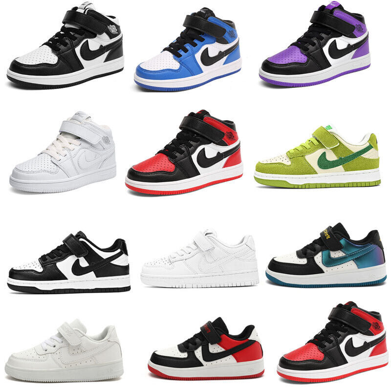 KIDS BOYS GIRLS TRAINERS RUNNING CHILDREN SPORTS SHOES GYM SCHOOL SNEAKERS SIZE