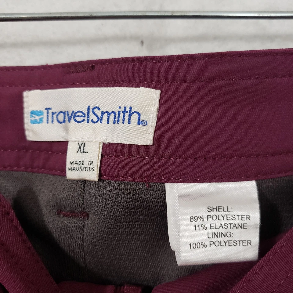 Falda corta TravelSmith Activewear elástica rendimiento para mujer XL forrada magenta Foto 2 de 4