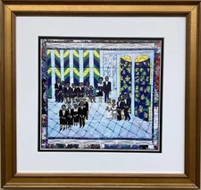 Faith Ringgold "Matisse's Chapel 1991" New Custom Framed Black Art