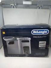 DeLonghi Premium Fry Digitale Fritteuse 4L 17 Tassen Kühlzone Elektrisch Edelstahl