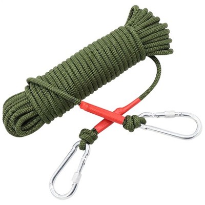5m Climbing Rope Gym Outdoor Rock Tree Rappelling Escape