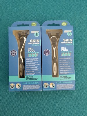 2x Wilkinson SWORD HYDRO 5 GEL Pool Skin Protection Regular