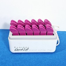 Clairol Quick Lift Heated Styling Clips L-12 Pageant Tested Works