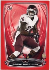 2014 Bowman Red Deone Bucannon Rookie Parallel Card RC #43 /199 Cardinals. rookie card picture