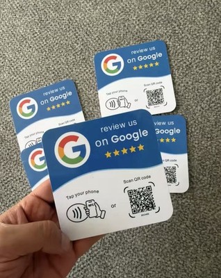 google review card NFC