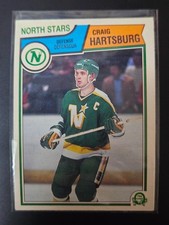 1983-84 O-PEE-CHEE HOCKEY #172 CRAIG HARTSBURG MINNESOTA NORTH STARS
