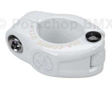 Dia-Compe MX hinged old school BMX seat clamp - 25.4mm (1") WHITE
