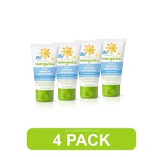 🔥✅ 4pk Babyganics Mineral Sunscreen Lotion Parabens Free SPF50 2oz Exp. 05/25