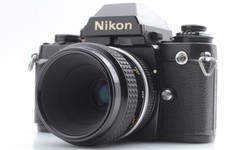 [Exc+5] Nikon F3 Eye Level 35mm SLR Film Camera Micro Lens 55mm F3.5 From JAPAN