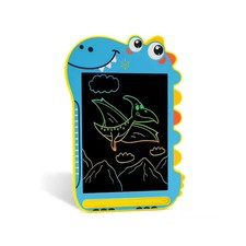 LCD Writing Kids Tablet 8.5" - Dinosaur Color Display, One-Click Erase