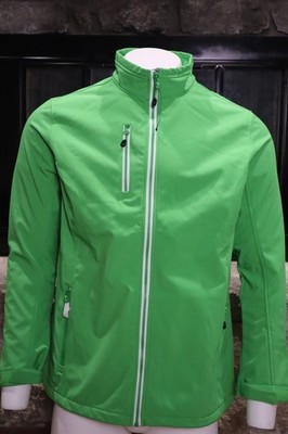NWOT Clique Mens XXL Tempo Stretch Waterproof Jacket Microfleece Lining Green