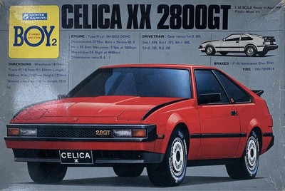 Boy2 Celica Xx 2800Gt 1/32 Scale Gunze Industry | eBay Boy2 Celica Xx 2800Gt 1/32 Scale Gunze Industry | eBay