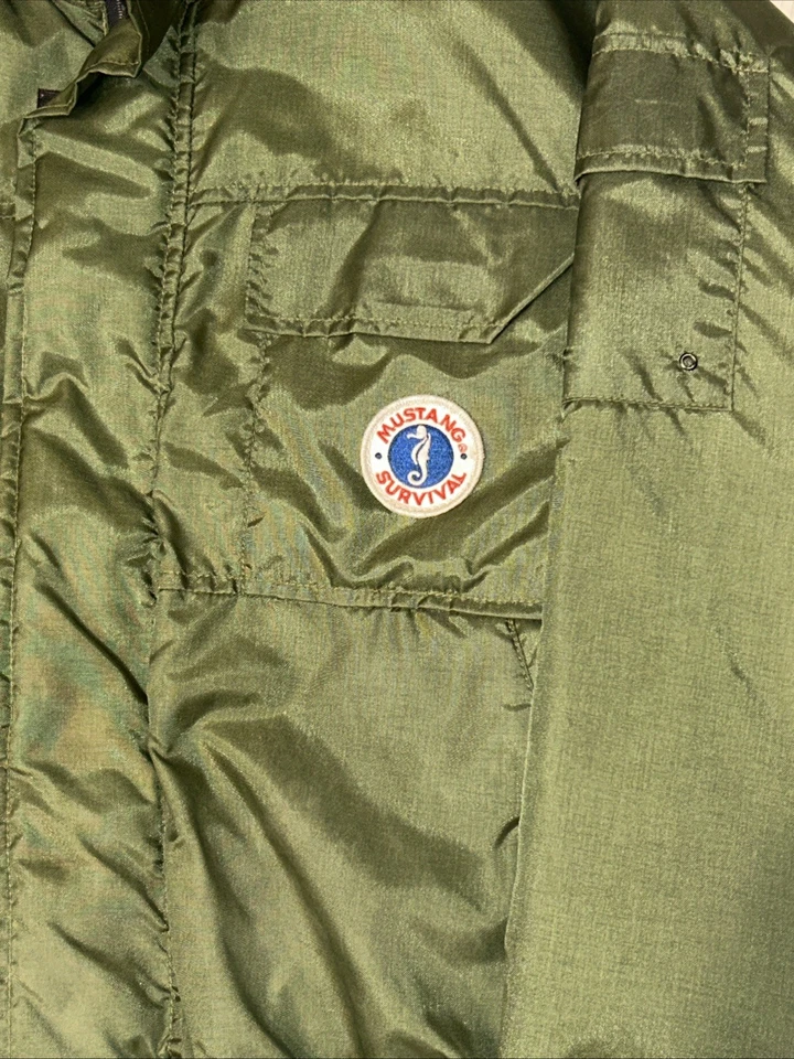 Mustang Survival MJ6214 Type III Floater Jacket Men’s XL 46-50" Green Preowned - Image 4 of 4
