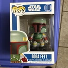 BOBA FETT Funko Pop! 2011 Star Wars Series 2 08 Vaulted NIB Box Large Font
