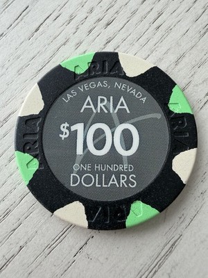 Aria Hotel Casino $100 Chip Las Vegas Nevada