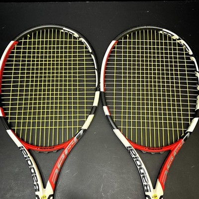 BabolaT aero storm Babolat hard tennis racket set of 2 | eBay