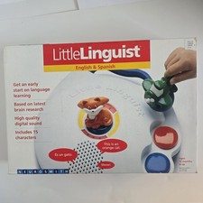 Neurosmith Little Linguist Toy English Spanish Vintage Sealed 15 Figures Rare