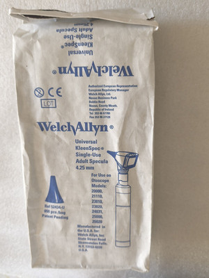 WelchAllyn Universal Kleenspec  Einweg-Ohrspekula f. Erwachsene, 850 Stk